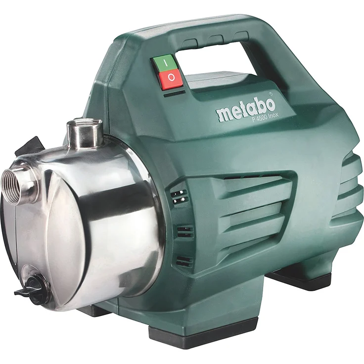 Metabo P 4500 INOX 4500 l/h 48 m Förderhöhe Hauswasserautomat 4,8 bar – Bild 1