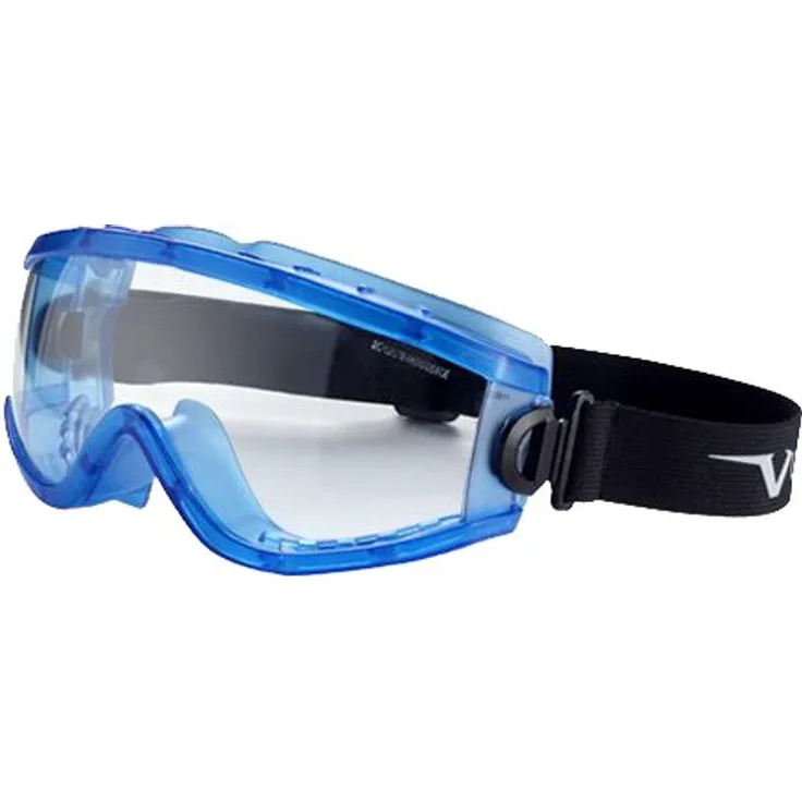 Univet 619.02.01.00 Vollsichtbrille ''Nummer 619'' mit klarem Glas, blau