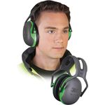 3M Peltor Kapselgehörschutz X1A Kopfbügel SNR 27 dB schwarz und grün