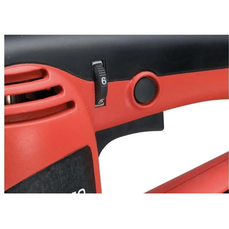 Black+Decker Exzenterschleifer (480W mit Staubfangsack, Klett-Fix-System, mit 3 Schleifscheiben, Softgriff, 3 m Kabel, zum Schleifen oder Polieren) KA191EK – Bild 3