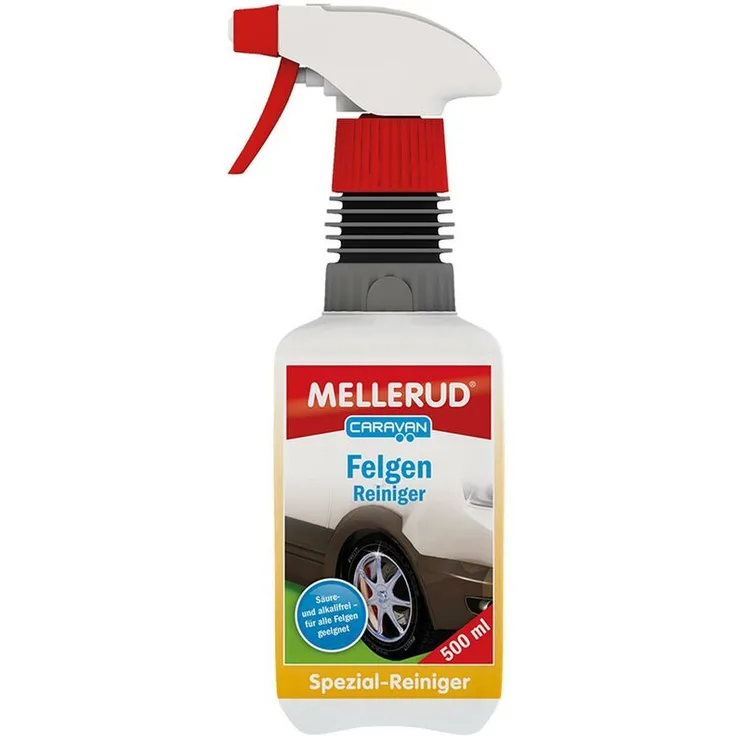 MELLERUD CARAVAN Felgen Reiniger Säure- & Alkaliefrei, 0,5 Liter - Mellerud