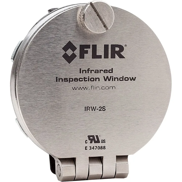 FLIR IR-Inspektionsfenster aus Edelstahl 2 Zoll, 1 Stück, IRW-2S