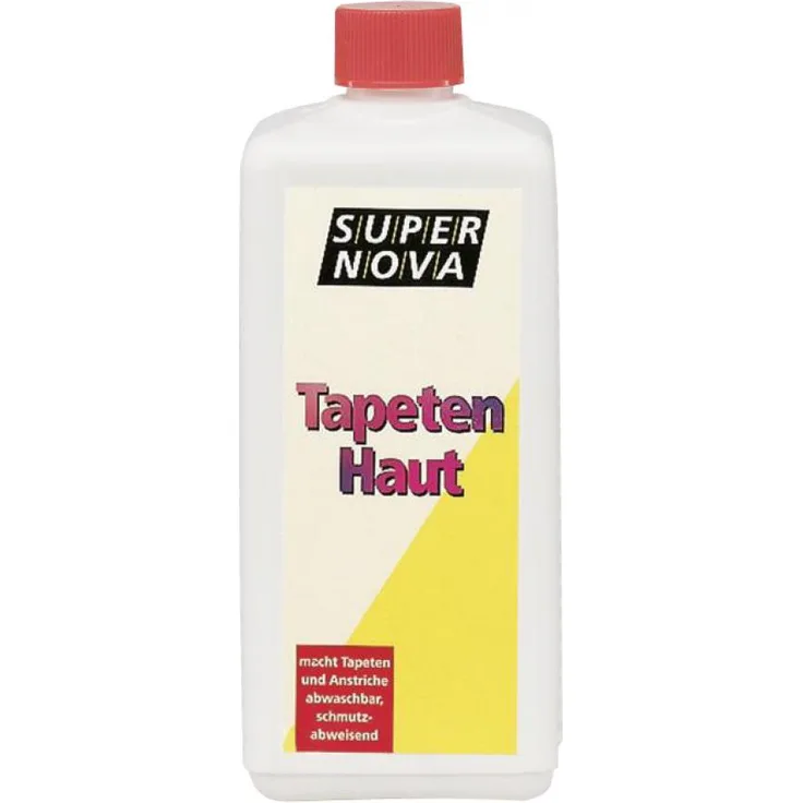 SUPER NOVA Tapetenhaut, farblos, 500 ml Flasche Glanzüberzug