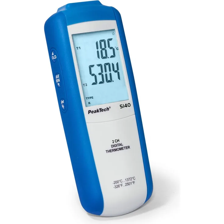 PeakTech 5140 - Digital-Thermometer -200 bis plus 1372°C