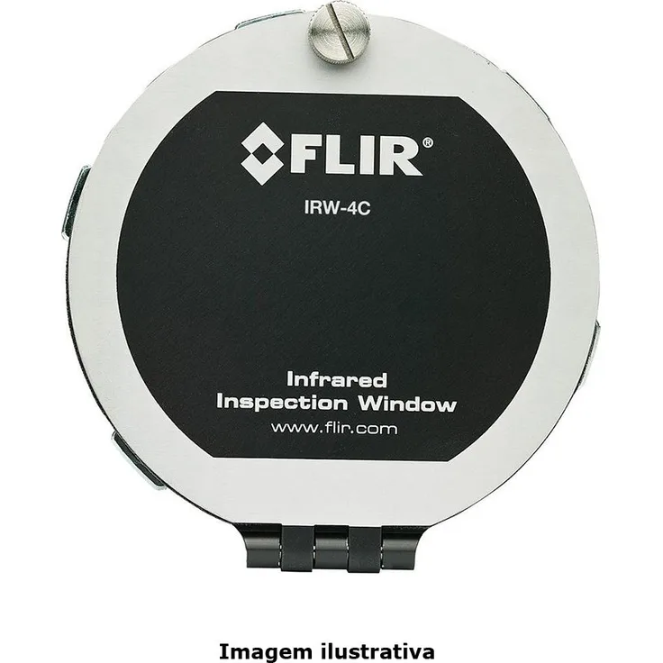 FLIR IR Window Stainless 4 inch Infrarot-Inspektionsfenster mit PIRma-Lock