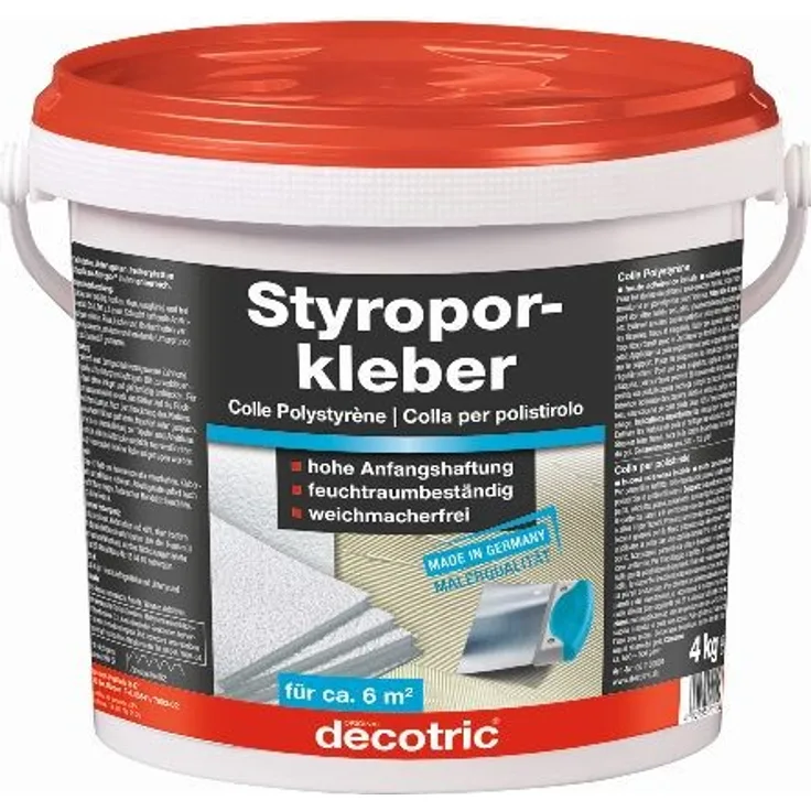 Decotric Styroporkleber 4 kg