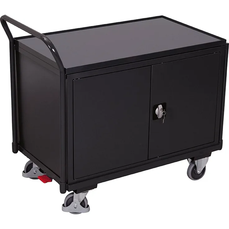 Variofit Werkstattwagen mit 1 Ladefläche, RAL 7016 - sw-600.640-AG - 40356940...