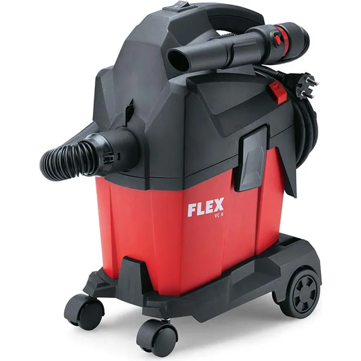 Flex Kompakt Sauger mit manueller Filterabreinigung, 6 l, Klasse L VC 6 L MC - 481513 beutellos 6 Liter
