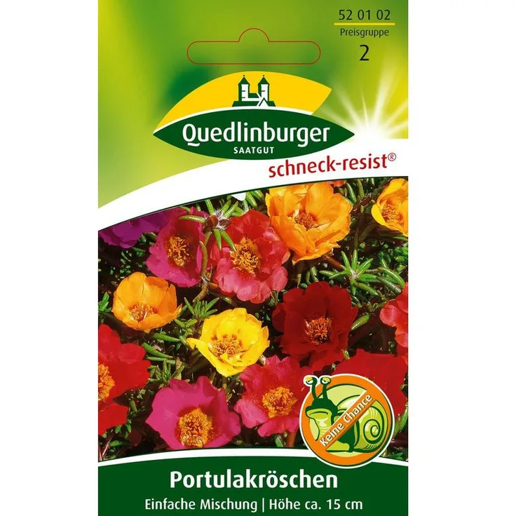 QUEDLINBURGER Portulakröschen, Einfachblühende ,,Einfache Mischung