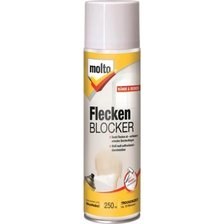 Molto Flecken Blocker Spray 0,25 l Grundierung gegen Flecken
