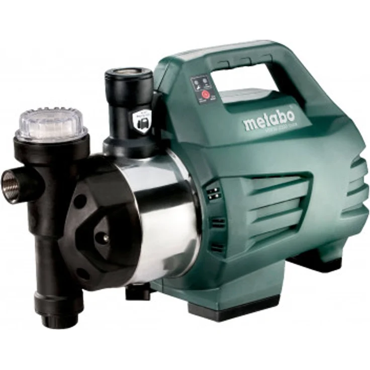 Metabo P 6000 INOX 60096600, Max. Fördermenge: 6.000 l/h, Max. Förderhöhe: 55 m Max. Druck: 5,5 bar, Edelstahl, Gewicht: 12,7 kg, Max. Ansaughöhe: 8 m – Bild 3