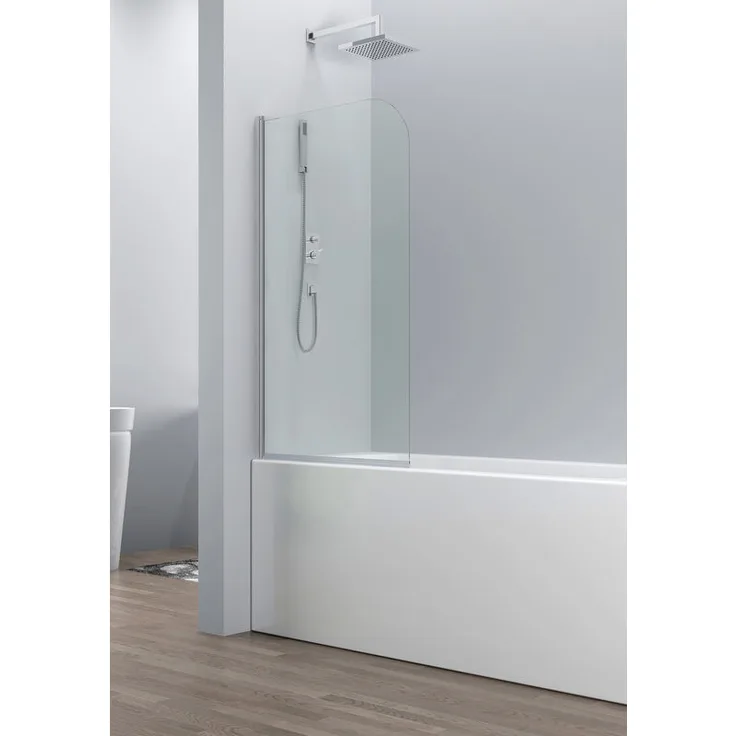 Badewanne Torino 5mm mit Nanobeschichtung 60 x 140cm Duschwand Duschabtrennung Badewannenaufsatz