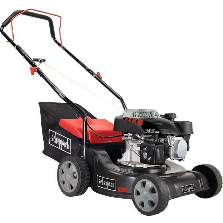 Scheppach 40 CM BENZIN-RASENMAHER 132CC FANGEN REINIGUNGS MOTOR MAHER MP132-40