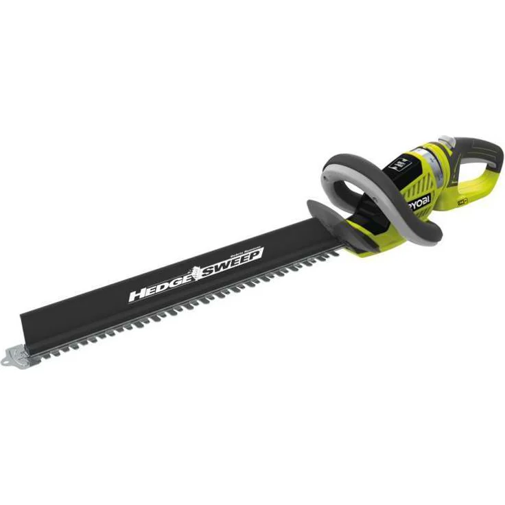Ryobi Akku-Heckenschere 18V OHT1855R, Heckenschneider mit ergonomischem Design, geringes Gewicht, drehbarer Handgriff, diamantgeschliffene gegenläufige Messer und Grip Zone, Art.-Nr. 5133002161 – Bild 1