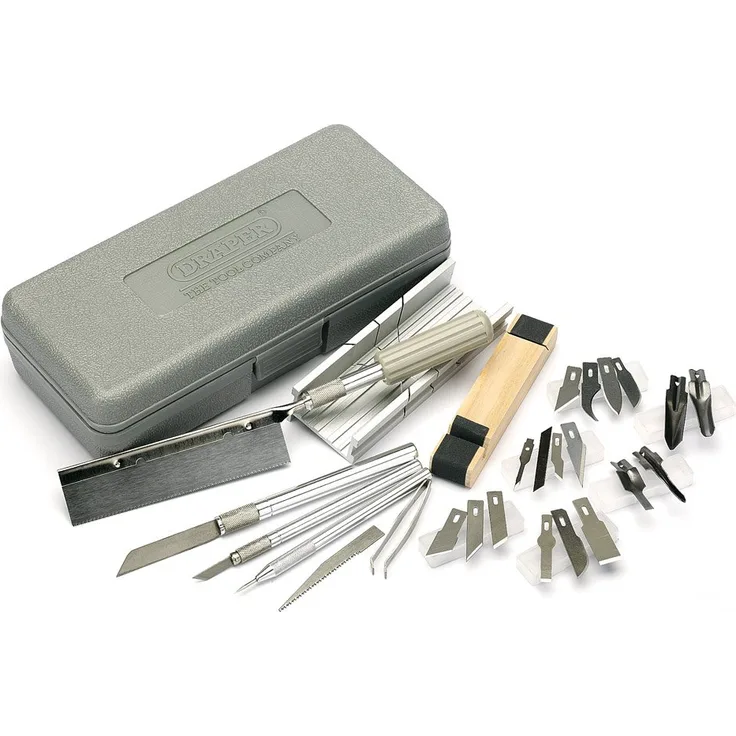 Draper 21835 29-teiliger Modellbau-Werkzeugkoffer