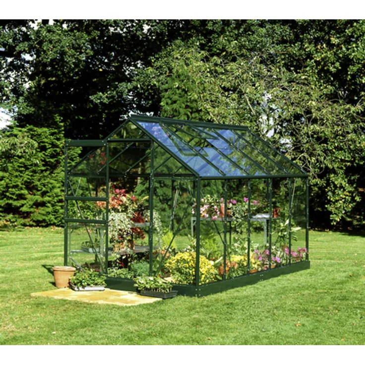 Gewächshaus Popular, BxHxL: 193 x 195 x 319 cm, Aluminium-Glas