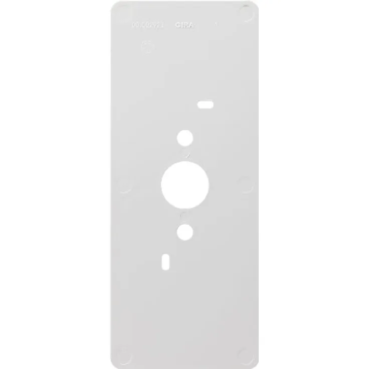 Gira Montageplatte 125600 Wohnungsstation AP, Weiß