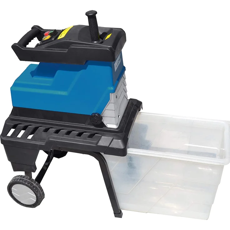Güde GH 2800 Super Silent 94375 Leistung 2 800 W Häckselsystem Quetschwalze Schnittstärke 45 mm Fangkorbvolumen 50 l Gewicht 27 kg – Bild 4