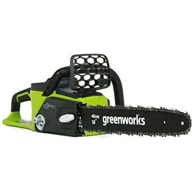 Greenworks 40V Akku-Kettensäge mit bürstenlosem Motor, 40cm Schwertlänge (ohne Akku und Ladegerät) - 20077