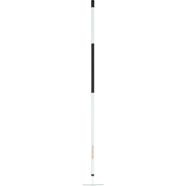 Fiskars Hacke, Länge: 158 cm, Stahl-Kopf/Aluminium-Stiel, Schwarz/Weiß, Light, 1019609