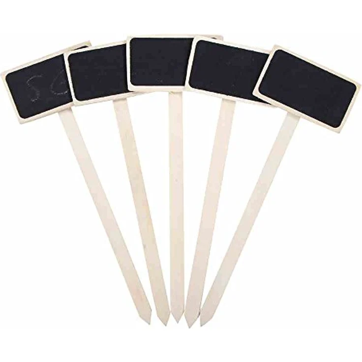 Siena Garden Holz-Pflanzschildchen 21x7cm, 5er Pack
