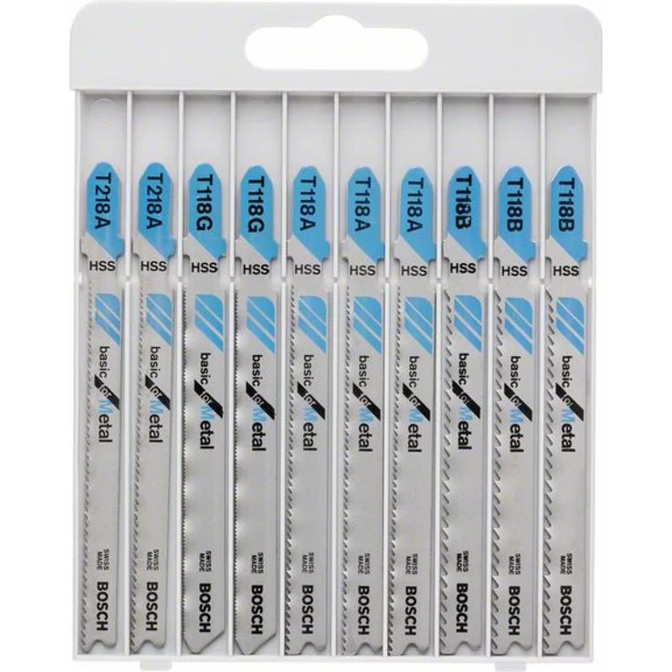 Bosch Professional Stichsägeblatt-Set 10tlg. (Metall) – Bild 2