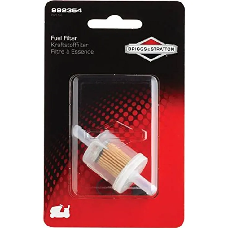 Briggs and Stratton 527099 Kraftstofffilter 691035, schwarz