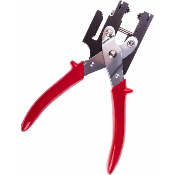 Nietzange zur Reparatur von Maßbändern