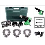Hitachi WF 18 DSL 18 V Li-Ion Akku Schnellbau Schrauber im Koffer + 2 x 5,0 Ah Akku + Ladegerät + 1000 Magazinschrauben Grobgewinde