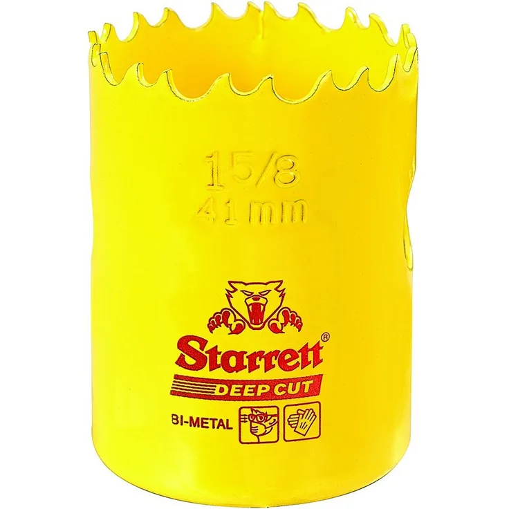 Starrett dch041 – Krone Perf. BiMetal Deep Cut 41 mm. Diam.
