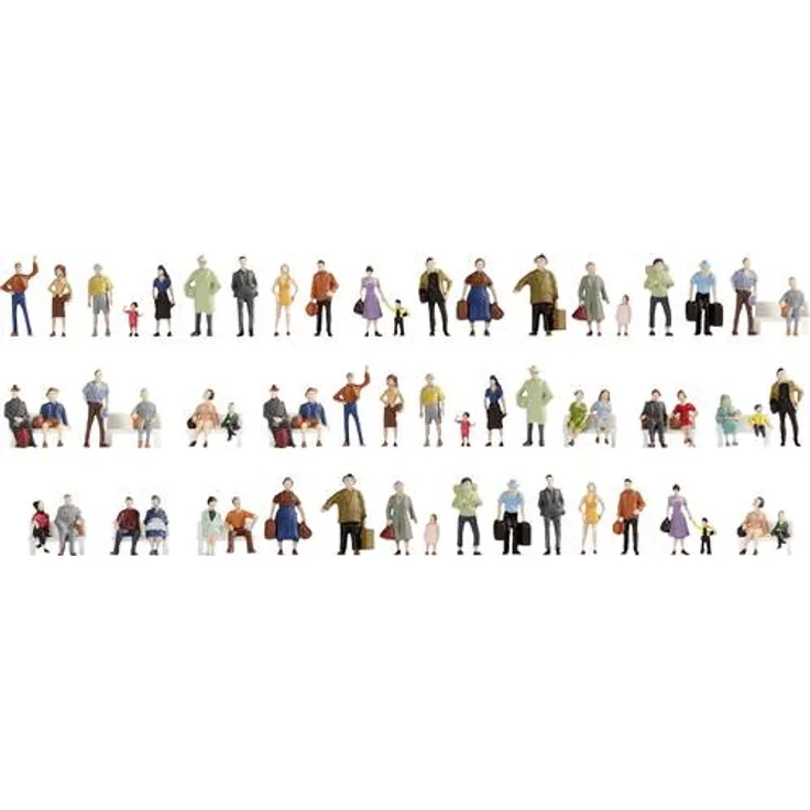 NOCH 0018401 H0 Figuren Mega-Spar-Set