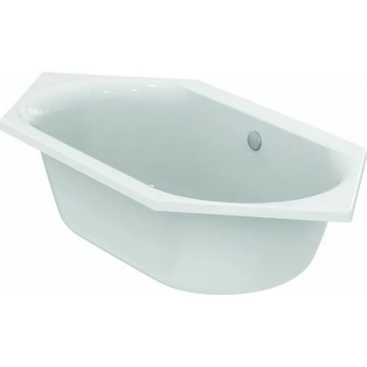 Ideal Standard Connect Air Sechseck-Badewanne L:190xB:90xH:49cm Acryl weiß E106901