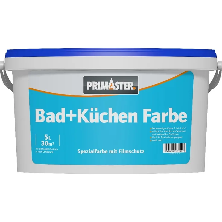 Primaster Bad- & Küchenfarbe 5 l, weiß