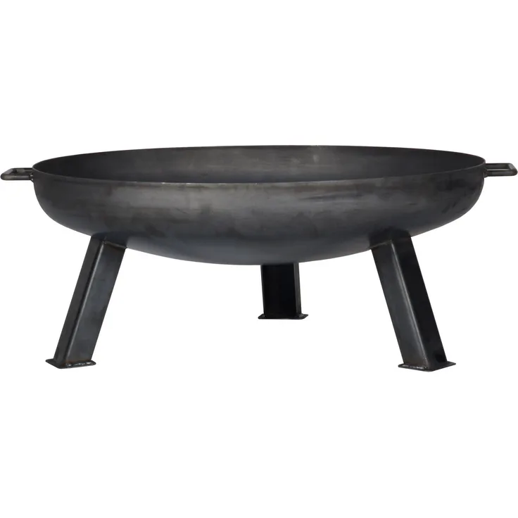 Buschbeck Feuerstelle, Feuerschale, schwarz, 80 x 80 x 30 cm, 90187.002