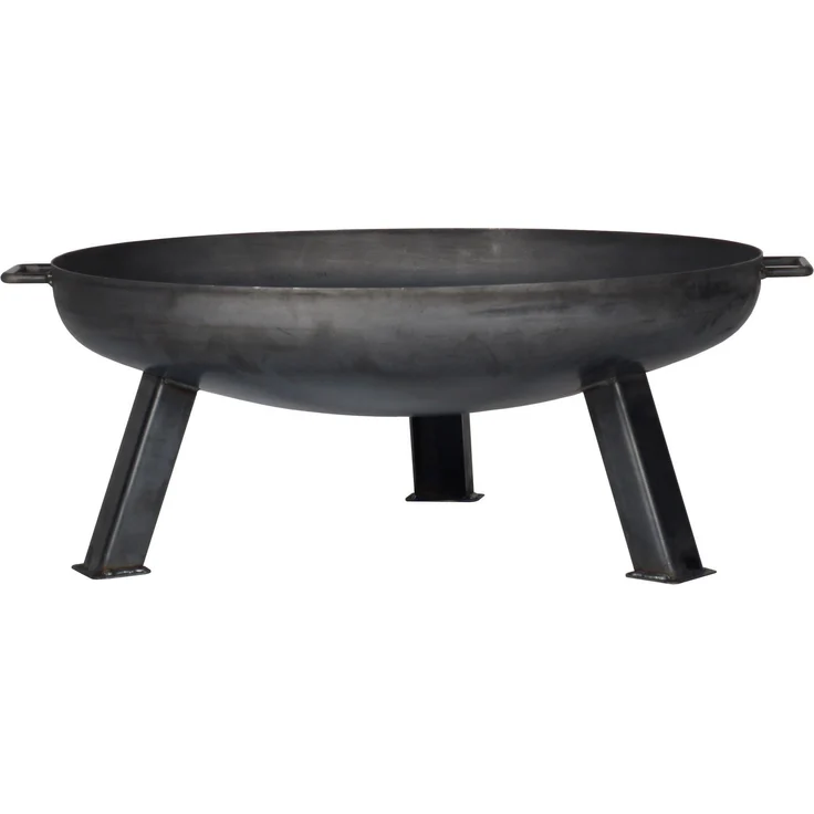 Buschbeck Feuerstelle, Feuerschale, schwarz, 80 x 80 x 30 cm, 90187.002 – Bild 1