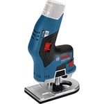 Bosch Professional GKF 12V-8 12V System Akku Kantenfräse (Fräskopf-Schaft: 8 mm, ohne Akkus und Ladegerät, im Karton)
