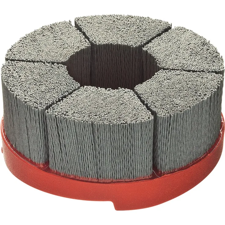 Lessmann Tellerbürste HFB D.75mm Bohr.SiC Schleifborsten K.80 3600min-¹ LESSMANN