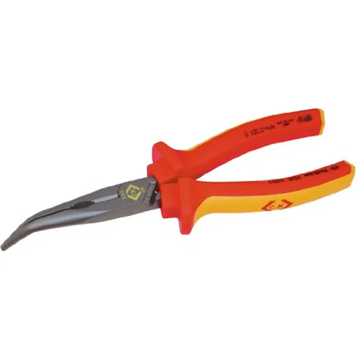 C.K 431015 Spitzzange abgewinkelt VDE