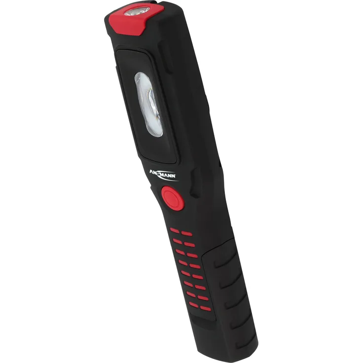 Ansmann LED-Arbeitslampe IL300R wiederaufladbare Werkstattleuchte, 3W Kabellose mit starkem, integriertem Li-Ion-Akku Vielseitiger Handscheinwerfer für Werkstatt, Camping Auto