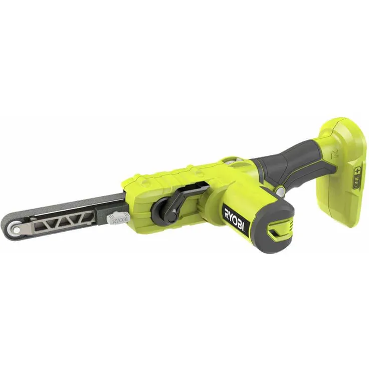 Ryobi 5133004179 Bandfeile (18 V, Maße 13x457, Geschwindigkeit bis 630 m-min, 3X Schleifbänder, ohne Akku) R18PF-0