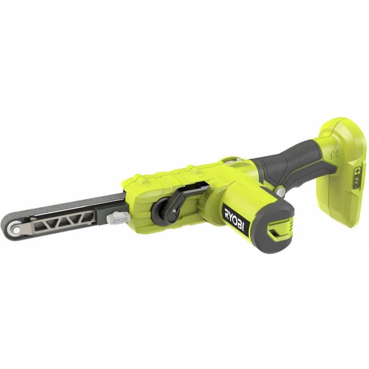 Ryobi 5133004179 Bandfeile (18 V, Maße 13x457, Geschwindigkeit bis 630 m-min, 3X Schleifbänder, ohne Akku) R18PF-0 – Bild 1