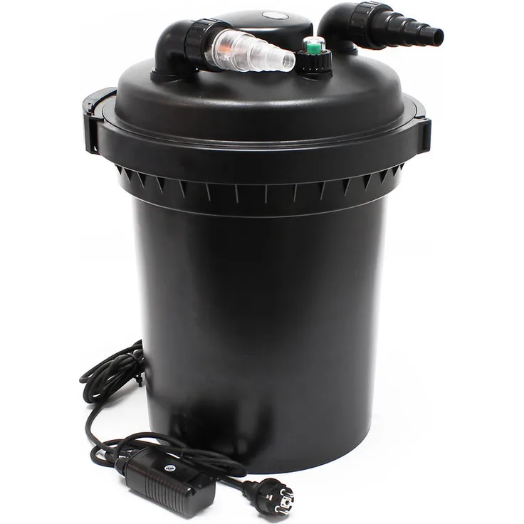 SunSun CPF-500 Druckteichfilter mit UVC 18 W Teichklärer für Teiche bis 30000 L - Sunsun