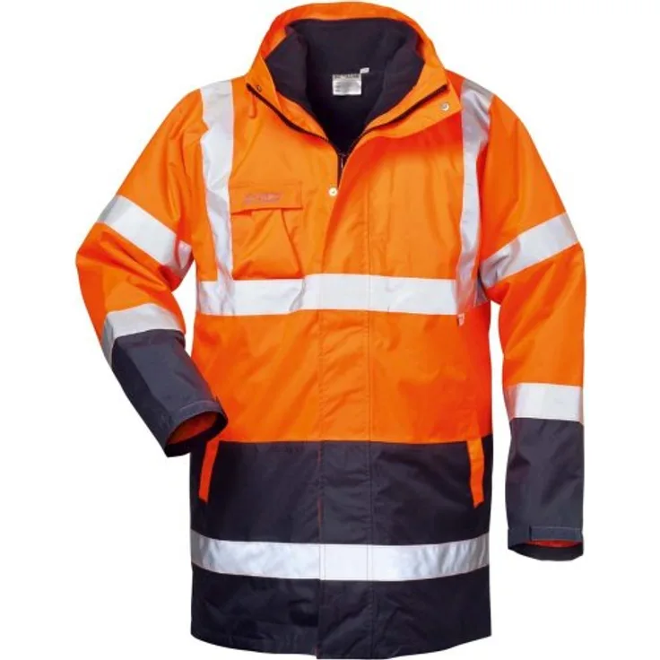 Safestyle Warnparka Travis, Gr. S, orange-marine