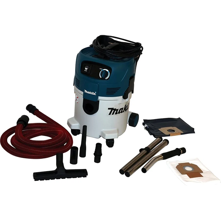 Makita VC3012L Staubsauger Klasse L 30 l, 3600 W, 230 V, L, 1 Stügg, L Beutel - beutellos 30 Liter – Bild 1