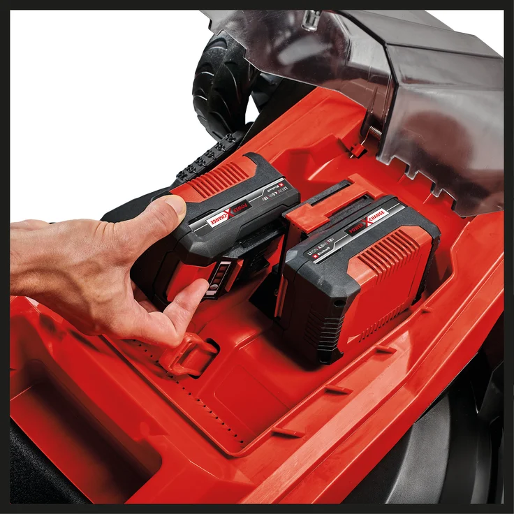Einhell Akku-Rasenmäher GE-CM 36-43 Li M-Solo - Li-Ion, 36 V, Power X-Change, bis 600 m², 43 cm Schnittbreite, 6-stufige zentrale Schnitthöhenverstellung, ohne Akku und Ladegerät – Bild 3