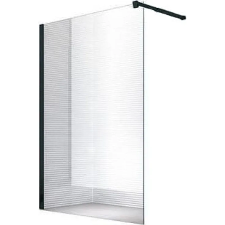 1000x2000x10mm 'Jade-B' Duschwand - Dusche - Duschabtrennung Klar - ESG 10mm