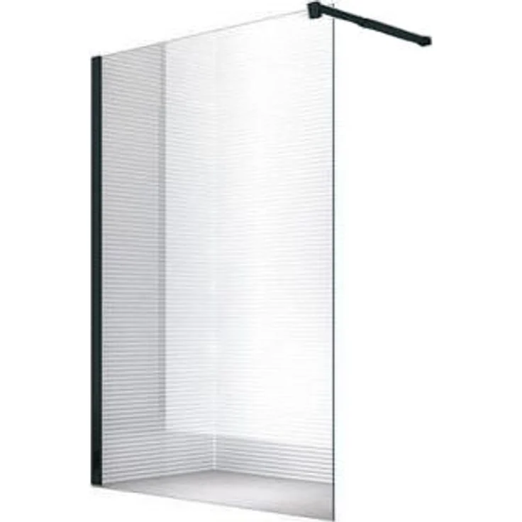 1000x2000x10mm 'Jade-B' Duschwand - Dusche - Duschabtrennung Klar - ESG 10mm – Bild 1