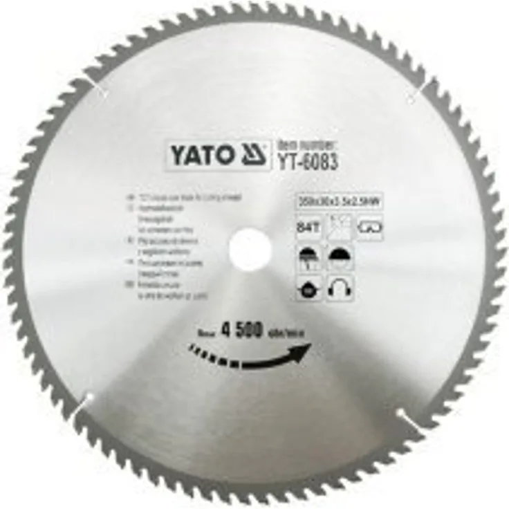 TCT BLADE FOR WOOD 350X84TX30 MM