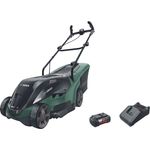 Bosch Home and Garden Akku-Rasenmäher Universal Rotak 36-550 mit 4,0 Ah Akku und Ladegerät, 36 cm Schnittbreite, 40 l Fangkorbvolumen