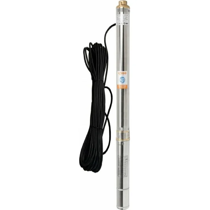 IBO - Hochwertige Tiefbrunnenpumpe 3' 3000l-h 8,2 bar Sandverträglich max. 5%
